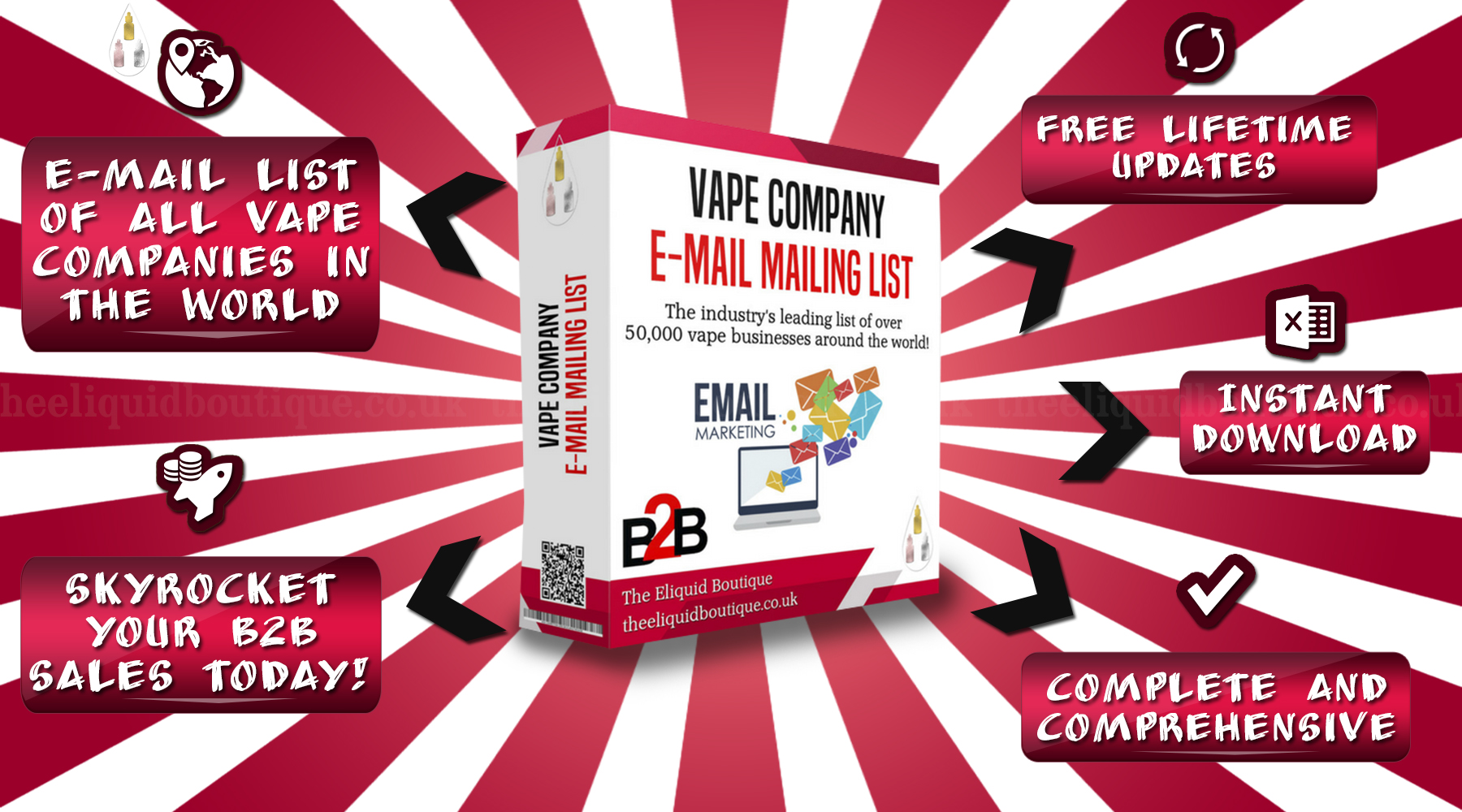 Vape Shop Email Addresses for Vape Newsletter and E-Mail Marketing