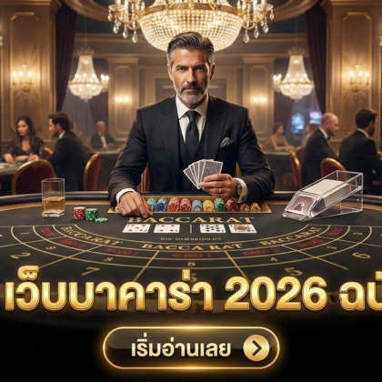 คู่มือ เว็บบาคาร่า 2026 ฉบับกูรู