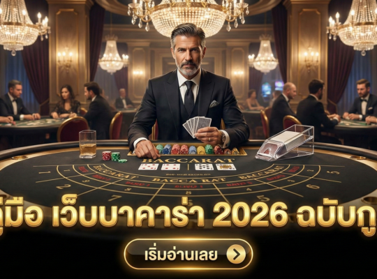 คู่มือ เว็บบาคาร่า 2026 ฉบับกูรู