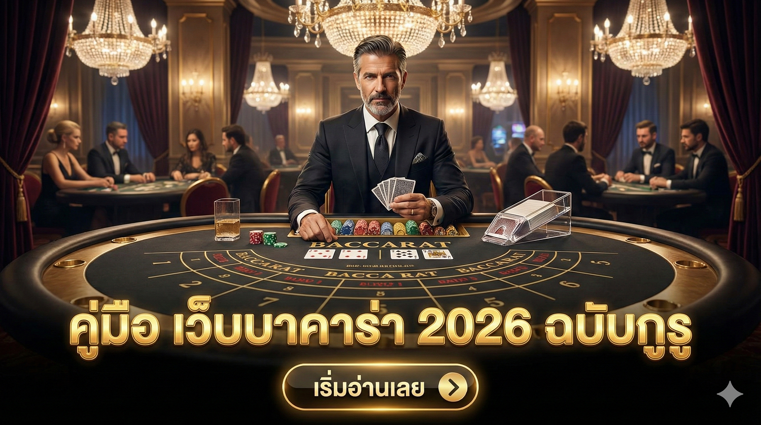 คู่มือ เว็บบาคาร่า 2026 ฉบับกูรู