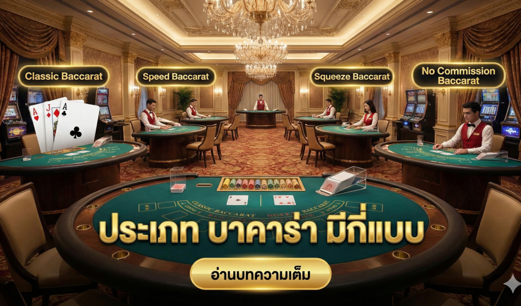 ประเภท บาคาร่า มีกี่แบบ