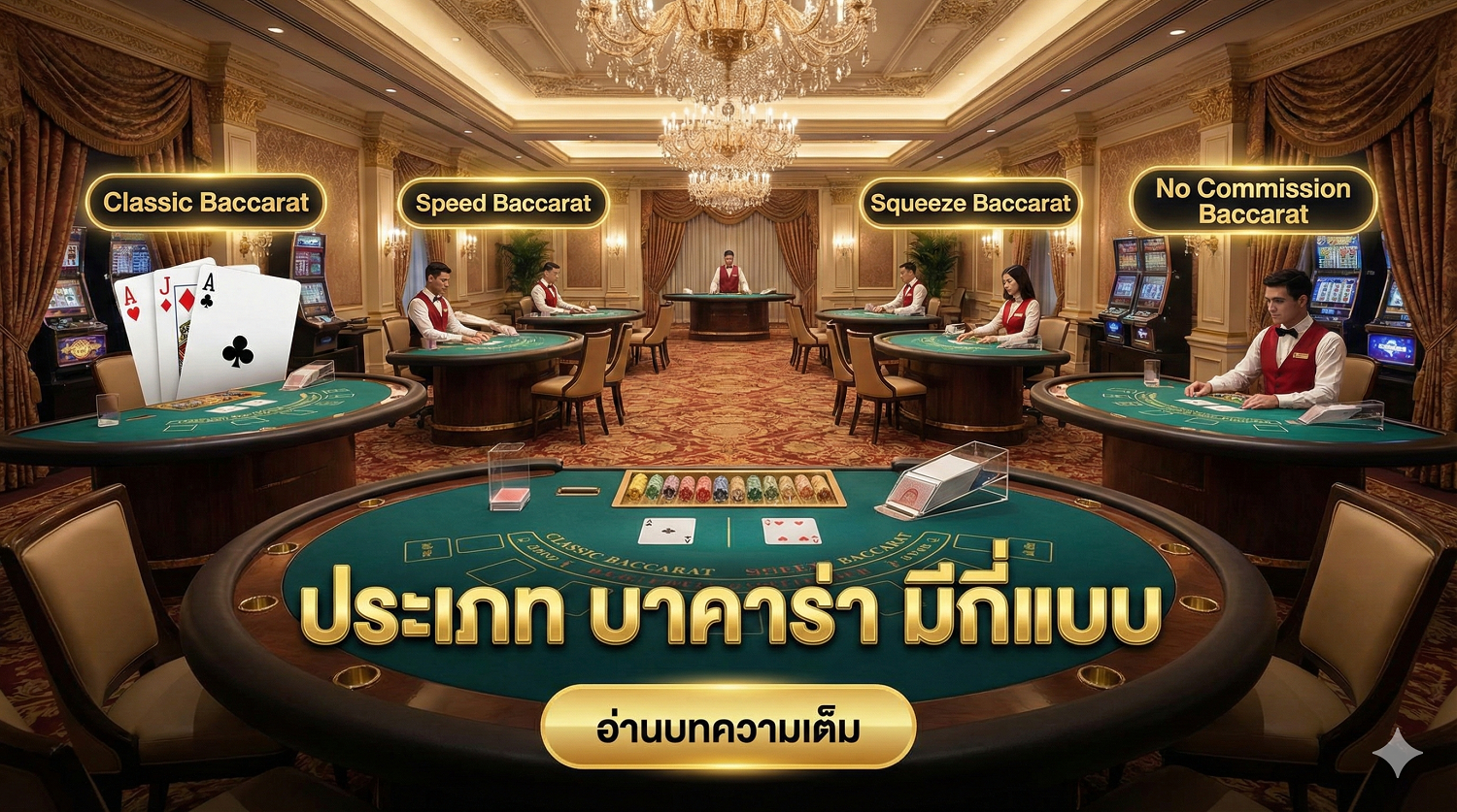 ประเภท บาคาร่า มีกี่แบบ