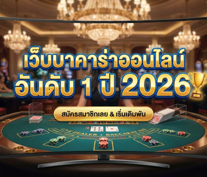 บาคาร่า เว็บบาคาร่าออนไลน์ อันดับ 1 ปี 2026 | กลยุทธ์และเทคนิคเล่น ให้ได้เงินจริง