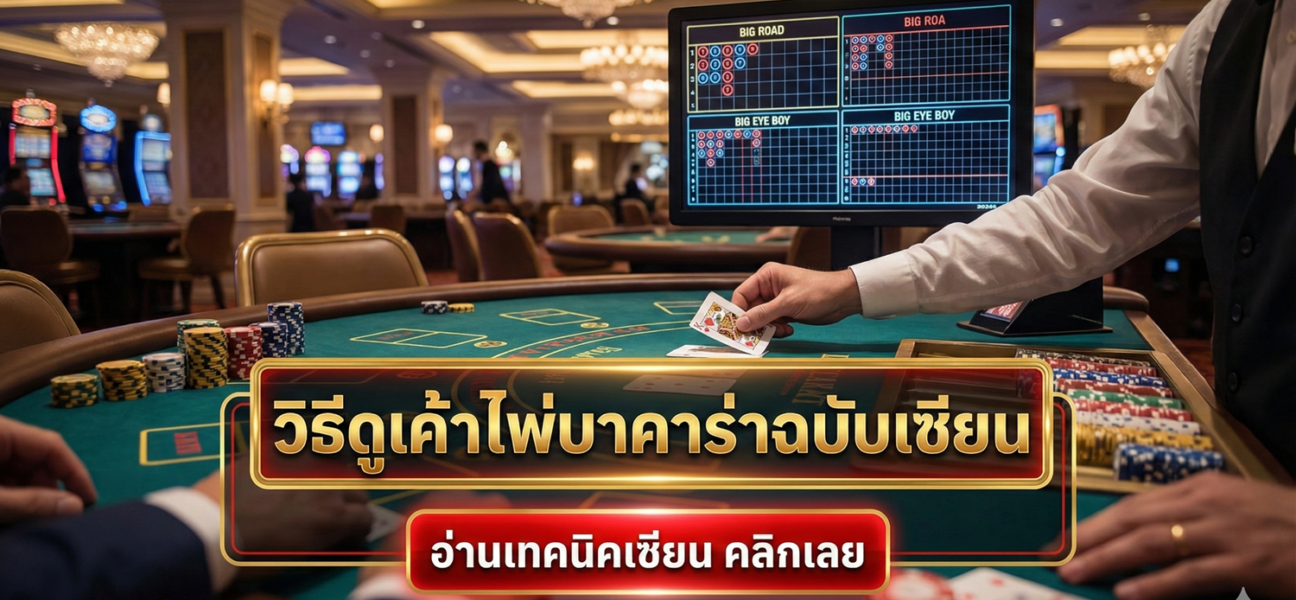 5 วิธีดูเค้าไพ่บาคาร่าฉบับเซียน