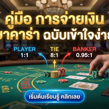 คู่มือ การจ่ายเงิน บาคาร่า ฉบับเข้าใจง่าย