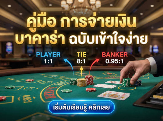 คู่มือ การจ่ายเงิน บาคาร่า ฉบับเข้าใจง่าย