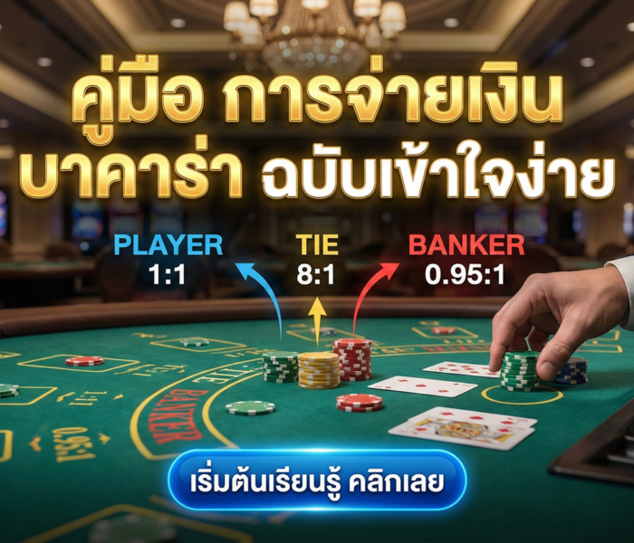 คู่มือ การจ่ายเงิน บาคาร่า ฉบับเข้าใจง่าย