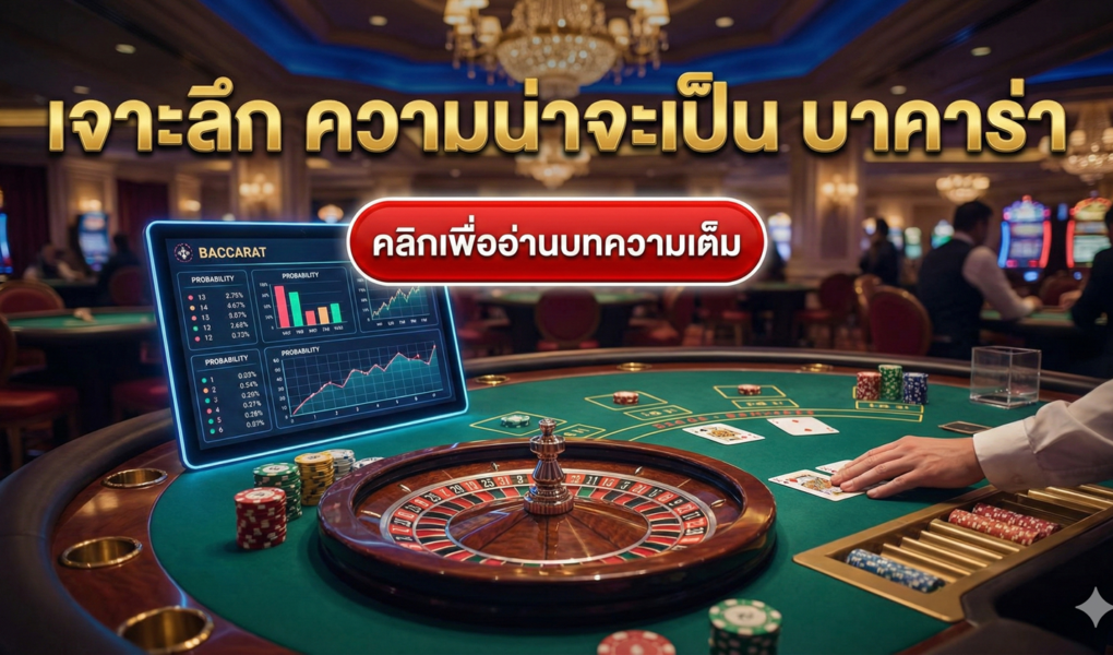 เจาะลึก ความน่าจะเป็น บาคาร่า