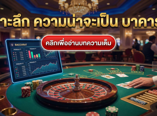 เจาะลึก ความน่าจะเป็น บาคาร่า