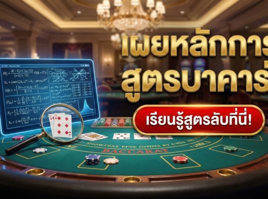 เผยหลักการ สูตรบาคาร่า