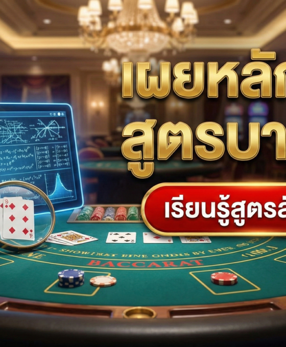 เผยหลักการ สูตรบาคาร่า